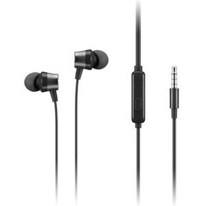 Lenovo 4XD1J77352 hoofdtelefoon/headset Bedraad In-ear Kantoor/callcenter Zwart