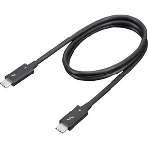 Lenovo 4X91K16968 Thunderbolt-kabel 0,7 m 40 Gbit/s Zwart