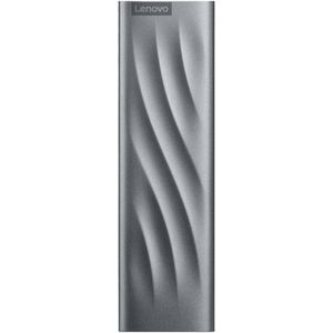 Lenovo PS8 Portable SSD | 4TB SSD | 1050 MB/s | USB 3.2 Gen 2 | USB-C | metalen behuizing | grijs