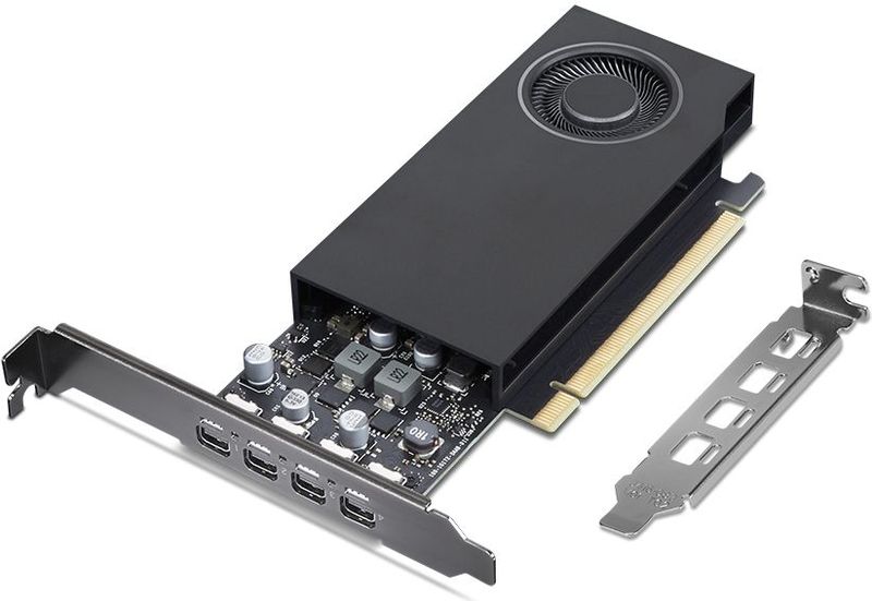 Lenovo - NVIDIA RTX A400 - Videokaart - 4GB - GDDR6 - 4xmini-DP