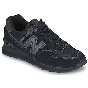 Sneakers ML574 NEW BALANCE. Leer materiaal. Maten 45. Zwart kleur