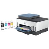 HP - Smart Tank 7306 - All-in-One Printer - Dark Surf Blue