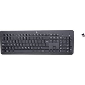 HP 230 - Draadloos Toetsenbord - Qwerty - ISO- Zwart