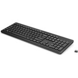HP 230 BLK Wireless Keyboard toetsenbord Universeel RF Draadloos Zwart