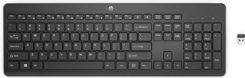 HP 230 BLK Wireless Keyboard toetsenbord Universeel RF Draadloos Zwart