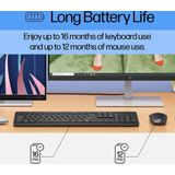 HP 230 Draadloos Toetsenbord en Muis Combinatie Azerty Wit