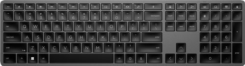 HP 975 Dual-Mode Wireless Keyboard toetsenbord Universeel RF-draadloos + Bluetooth QWERTY Engels Zwart