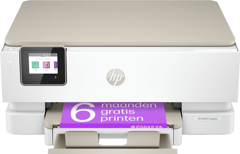 HP ENVY Foto Inspire 7224e - All-in-One Inkjetprinter - Geschikt voor Instant Ink - Beige
