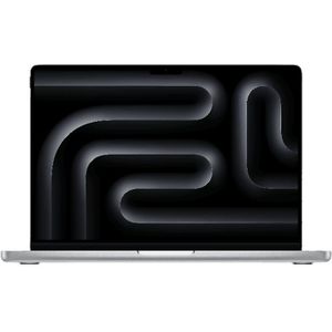 Apple 2023 MacBook Pro-laptop met M3-chip, met 8‑core CPU, 10��‑core GPU: 14,2‑inch Liquid Retina XDR-display, 8 GB centraal geheugen, 512 GB SSD-opslag. Werkt met iPhone/iPad; Zilver