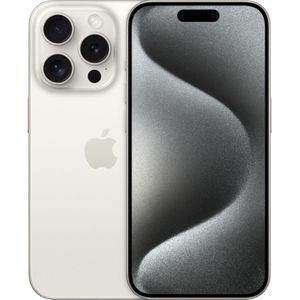 Apple iPhone 15 Pro (256 GB) - Wit titanium