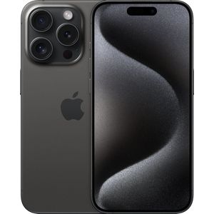 Apple iPhone 15 Pro - Black Titanium 1 TB Zwart