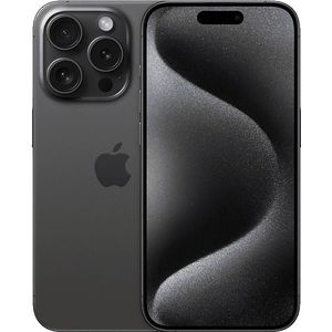 Apple iPhone 15 Pro (1 TB), titanium, zwart