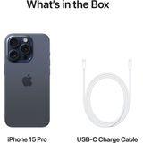 Apple iPhone 15 Pro - Black Titanium 1 TB Donkerblauw