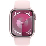 Apple Watch Series 9 41mm Roze Aluminium Case with Roze Sport Band