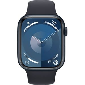 REFURBISHED – Apple Watch Series 9 GPS 45mm Aluminium Midnight Sportband Midnight - Wie Neu