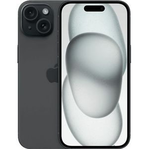 Apple iPhone 15 (256 GB) - zwart