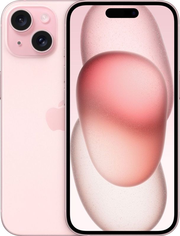 Apple - iPhone 15 - Mobiele Telefoon - Zwart 256 GB Roze