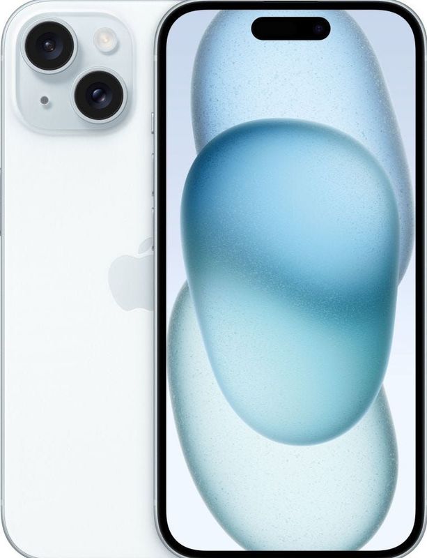 Apple - iPhone 15 - Mobiele Telefoon - Zwart 256 GB Blauw