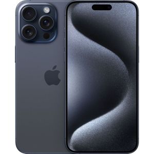Apple iPhone 15 Pro Max (256 GB) - Blauw titanium