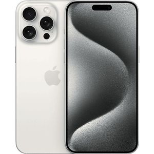 Apple iPhone 15 Pro Max (1 TB) - Wit titanium