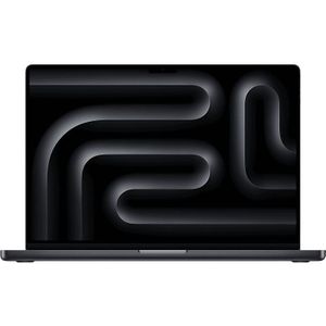 Apple MacBook Pro (2023) laptop met M3 Pro-chip met 12-core CPU en 18-core GPU; 16,2-inch Liquid Retina XDR-display, 18 GB centraal geheugen, 512 GB SSD-opslag - Spacezwart, FR toetsenbord