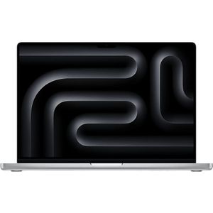 Apple 2023 MacBook Pro Laptop met M3 Pro, 12 Core CPU, 18 Core GPU: 16,2 inch Liquid Retina XDR-display, 18 GB uniform geheugen, 512 GB SSD-opslag; Zilver; FR