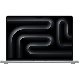 Apple MacBook Pro (2023) laptop met M3 Pro-chip met 12-core CPU en 18-core GPU; 16,2-inch Liquid Retina XDR-display, 18 GB centraal geheugen, 512 GB SSD-opslag - Zilver, FR toetsenbord