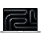 Apple 2023 MacBook Pro-laptop met M3 Pro-chip, met 12‑core CPU, 18‑core GPU: 16,2‑inch Liquid Retina XDR-display, 18 GB centraal geheugen, 512 GB SSD-opslag. Werkt met iPhone/iPad; Zilver