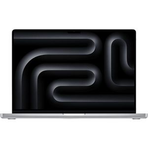Apple 2023 MacBook Pro-laptop met M3 Pro-chip, met 12‑core CPU, 18�‑core GPU: 16,2‑inch Liquid Retina XDR-display, 18 GB centraal geheugen, 512 GB SSD-opslag. Werkt met iPhone/iPad; Zilver