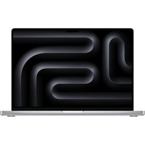 Apple 2023 MacBook Pro-laptop met M3 Max-chip, met 14�‑core CPU, 30‑core GPU: 16,2‑inch Liquid Retina XDR-display, 36 GB centraal geheugen, 1 TB SSD-opslag. Werkt met iPhone/iPad; Zilver