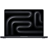 Apple MacBook Pro (2023) laptop met M3 Pro-chip met 12-core CPU en 18-core GPU; 14,2-inch Liquid Retina XDR-display, 18 GB centraal geheugen, 1 TB SSD-opslag - Spacezwart, FR toetsenbord