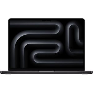 Apple 2023 MacBook Pro-laptop met M3 Max-chip, met 14‑core CPU, 30‑core GPU: 14,2�‑inch Liquid Retina XDR-display, 36 GB centraal geheugen, 1 TB SSD-opslag. Werkt met iPhone/iPad; Spacezwart