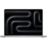 Apple MacBook Pro (2023) laptop met M3 Pro-chip met 12-core CPU en 18-core GPU; 14,2-inch Liquid Retina XDR-display, 18 GB centraal geheugen, 1 TB SSD-opslag - Zilver, FR toetsenbord