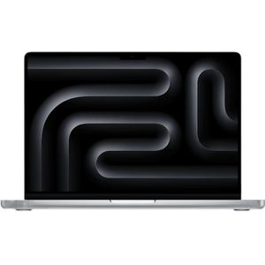 Apple 2023 MacBook Pro-laptop met M3 Pro-chip, met 12‑core CPU, 18‑core GPU: 14,2‑inch Liquid Retina XDR-display, 18 GB centraal geheugen, 1 TB SSD-opslag. Werkt met iPhone/iPad; Zilver