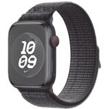 Apple Armband Voor Apple Watch 45 Mm Nike Sport Loop Black/blue (mujx3zm/a)