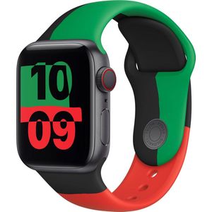 Apple Black Unity Sportarmband Black Unity 38/40/41mm M/L (150-200 mm Umfang)