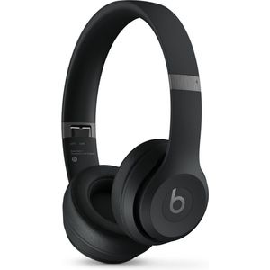 Beats Solo 4 - Draadloze Bluetooth Hoofdtelefoon - Mat Zwart - 50 Uur Batterijlevensduur