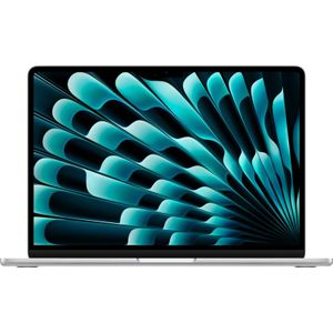 Apple Macbook Air (2024) Zilver - 13.6 Inch Apple M3 8-core GPu 8 Gb 256