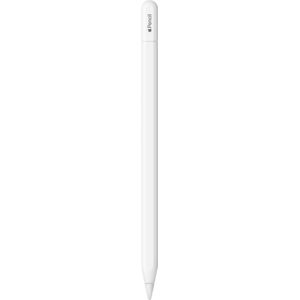 Apple Pencil (USB‑C): Tot op de pixel nauwkeurig, kantelgevoelig en met een ongekend snelle reactietijd om notities te maken, te tekenen en documenten te ondertekenen. Opladen en pairen gaat via USB‑C