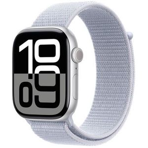 Apple Watch Series 10 4G 46mm Zilver Sport Loop