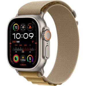 Apple Watch Ultra 2 4G 49mm Zilver Alpine Band Beige S
