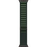 Apple Watch Ultra 2 4G 49 mm Schwarz Alpine Armband Grün L