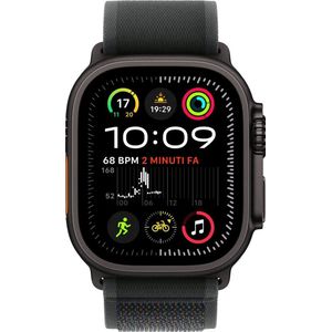 Apple Watch Ultra 2 Cellular 49mm - Trail-bandje M/L - Zwart