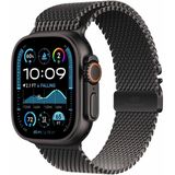 Apple Watch Ultra 2 GPS + Cellular 49mm Black Titanium Case with Black Titanium Milanese Loop