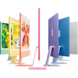 Apple - iMac 2024 - PC - Zilver - 16 GB RAM - 256 GB Opslag - M4 Chip