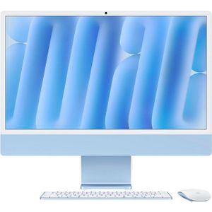 Apple - iMac 2024 - PC - Blauw - M4 - 16 GB - 256 GB