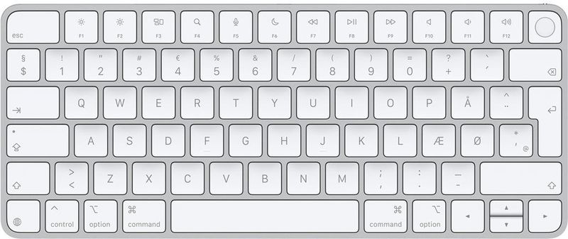 Apple - Magic-toetsenbord - Deens - Met Touch ID - Draadloos en Oplaadbaar