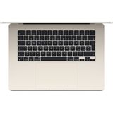 Apple MacBook Air 2024 15 inch Laptop met M3-chip, 15,3 inch Liquid Retina-display, 16 GB uniform geheugen, 512 GB SSD, toetsenbord met achtergrondverlichting, Touch ID, goud (Starlight)