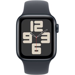 Apple Watch SE 2024 40mm Midnight Aluminium Case with Midnight Sport Band