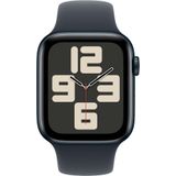 Apple Watch SE (GPS) 44mm Aluminiumgehäuse mitternacht, Sportarmband mitternacht (M/L)